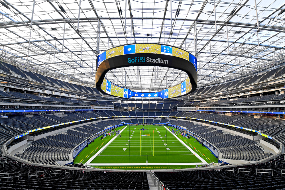 Picture of Sofi Stadium in LA